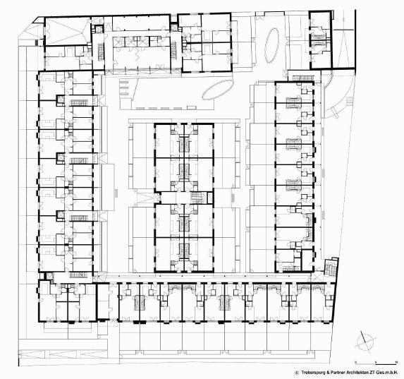 2.2.2 Пасивхаус стамбени блок ЈРС ''Pantucekgasse Roschegasse'' у Бечу 11: