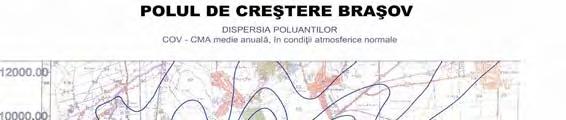 35 2.2.2. Calitatea aerului în polul de creştere Braşov Caracteristicile geografice ale polului de creştere, respectiv relieful influenţează concentraţiile poluanţilor la sol.