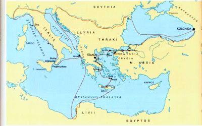 Η Αργοναυτική Εκστρατεία, που έγινε τον 13ο αιώνα π.χ.
