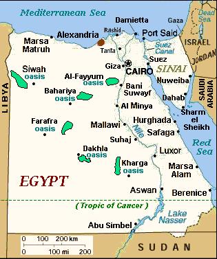 Aleksandrija kad je Aleksandar zauzeo Egipat, 331.
