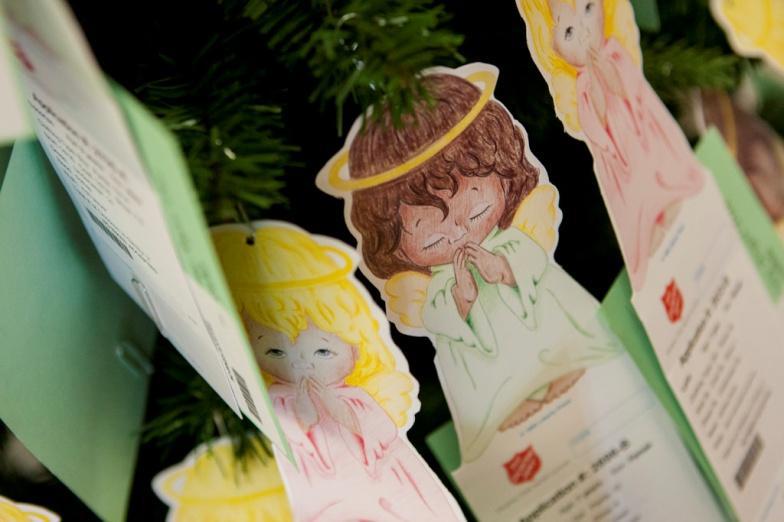 The Annual Philoptochos Christmas Angels for Children are available for all Parishioners on the Philoptochos Christmas Tree next to the book store.