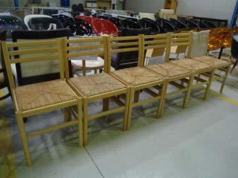 Modern Bar Stools in Black & Red