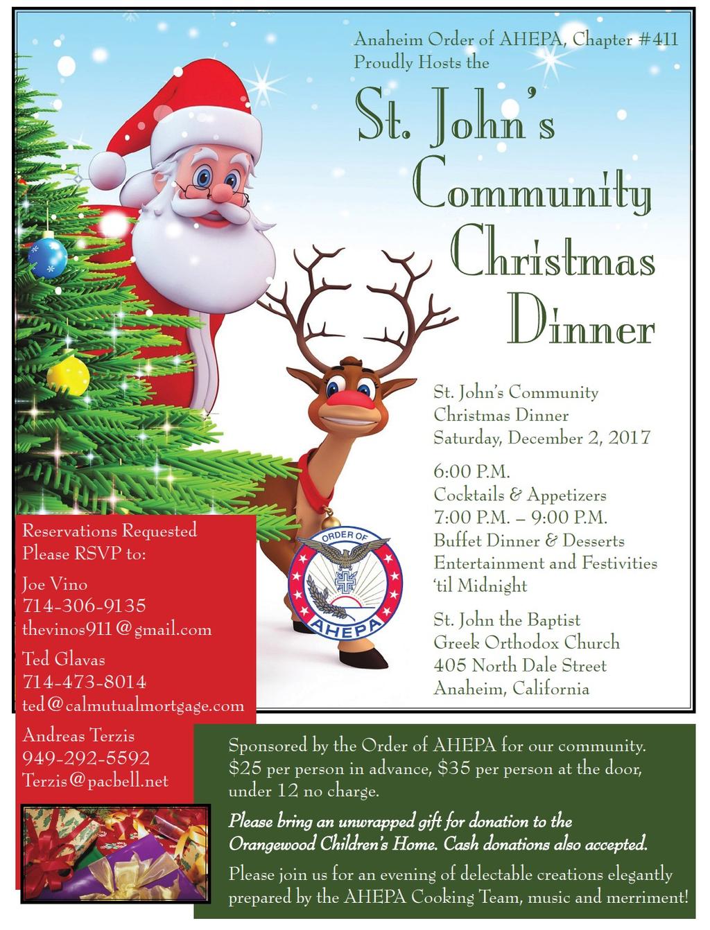 ST. JOHN S SUNDAY CHURCH SCHOOL POINSETTIA FUNDRAISER Show your Christmas spirit by filling your home with beautiful poinsettias! St.