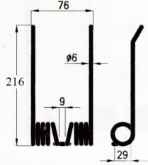 73 ΕΛΑΤΗΡΙΑ ΠΡΕΣΣΑΣ ΕΛ-343-12 Welger 1.