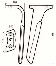 ΣΒ-005 ΣΒ-014 Frandent Kuhn Concept Perugini Λάμα 100Χ15 Τρύπα: Φ17, Βάση Kuhn 54kk 17mm ΚΚ:66mm Υψος : 320mm 10.70 9.40 68mm 4.80 ΣΒ-237021 Kuhn Λάμα 100Χ15 68mm KK Τρύπα: Φ17 68mm 9.