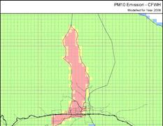 Хаягдлын хэмжээг таамагласан үр дүн Дүүрэг Хаягдлын хэмжээ(тн/жил) TSP PM10 SOx NOx (Нийт тоосонцор) Bayangol 17.7 10.6 25.5 8.4 Bayanzurkh 93.7 56.2 134.6 44.3 Sukhbaatar 13.1 7.9 18.8 6.