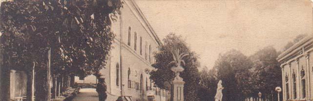 Слика 6. Зграда Војне болнице у Београду - разгледница из 1902. године (Снежана и Драган Вицић, Поздрав из Београда: 1895-1941.
