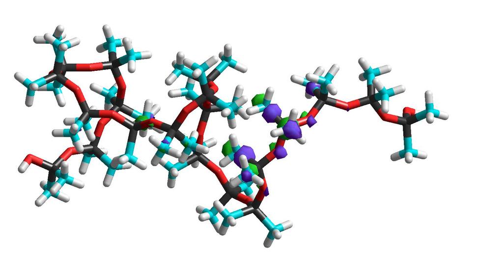 Σχήμα 4: PDMS με υδροξύλιο στα άκρα του σε διαφορετική διαμόρφωση, έτσι ώστε