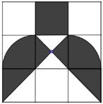How many of the small cubes have only two painted faces? Α. 4 Β. 6 Γ. 8 Δ. 10 Ε. 12 22.
