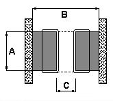 0 SQC322520 & SQC322520LT & 453226 A B C D 8.0 3.0 2.0 3.5 SQC3010 TYPE A B C D E SQC322517 5.5 1.0 1.3 1.0 2.0 SQC322517HP 5.