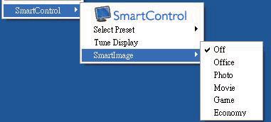 3. Βελτιστοποίηση εικόνας Context Sensitive menu (Μενού περιεχομένου) Το Μνεού περιεχομένου είναι ενεργοποιημένο από προεπιλογή.