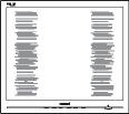 8. Αντιμετώπιση προβλημάτων & συνήθεις ερωτήσεις Εμφανίζεται κάθετο τρεμούλιασμα της εικόνας Ρυθμίστε τη θέση της εικόνας χρησιμοποιώντας τη λειτουργία "Auto (Αυτόματο)" στις βασικές επιλογές του OSD.