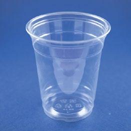 Flat 400ml PET HEAVY 16oz WEIGHT: 12gr CRYSTAL LID: DL92, DL93, DL93