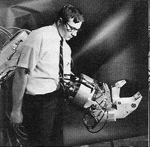 Ρομποτικοί Εξωσκελετοί Πρώτες Προσπάθειες 1965: Έρευνα και Ανάπτυξη General Electric : Hardiman 1 Βάρος 680