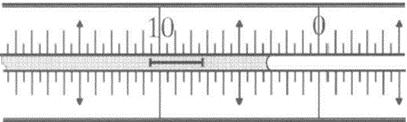 мало стапче со главички од двата краја. Минималниот термометар се поставува строго хоризонтално. Слика 54.