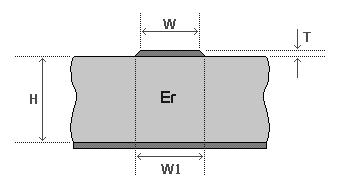 8-5) ( קווי :Microstrip קווי Microstrip בדומה לקווי Stripline הנם מובילי גלים הבנויים ממוליכים ושכבה דיאלקטרית, אך בשונה מהם קווי ה- Microstrip פתוחים מ- 3 כוונים ורק משטח מוליך אחד.
