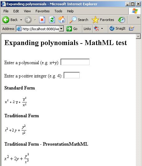 MathML +