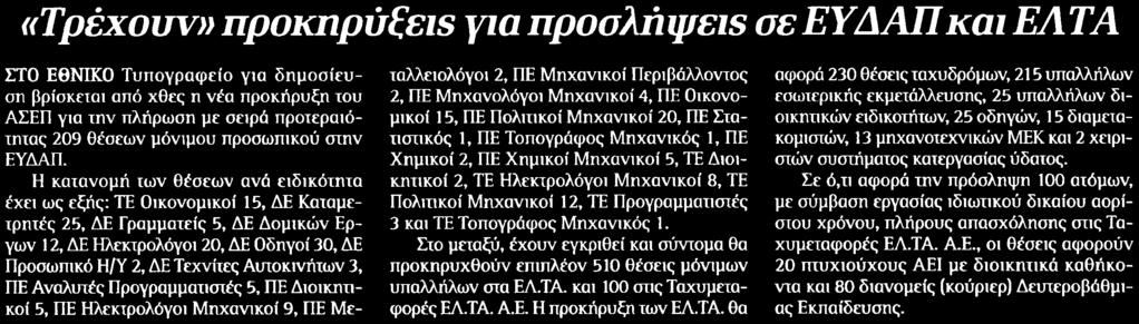 ΕΥΔΑΠ Μέσο:.