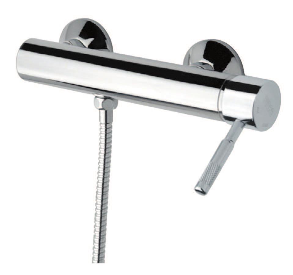 44 CR 5171 Miscelatore doccia senza duplex, attacco 3/4 External shower mixer without shower set, 3/4 connection Mitigeur douche sans garniture, connection 3/4 3/4 art.