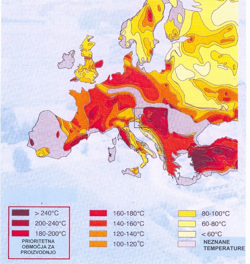 GEOTERMIJA V PRIHODNOSTI Temperatura kamenin na 5000 m PRIČAKUJEMO NADALJNI RAZVOJ GEOTERMIJE KOT OBNOVLJIVEGA EKOLOŠKO NEOPOREČNEGA VIRA ENERGIJE.