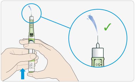 injector (pen-ul) şi acul funcţionează corespunzător. a vă asigura că vă administraţi doza corectă de insulină.