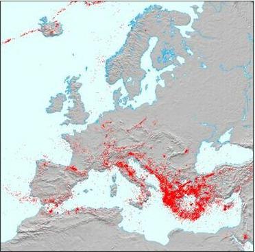 Σεισµική ραστηριότητα στην Ευρώπη (1973(1973-2002) µε µέγεθος m >3 Θέµατα Ασφάλειας - Προσοχή