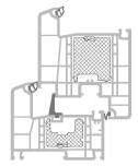 84 s termodulmi U f = 1,1 W/m²K U f = 1,0 W/m²K U f 1,0 W/m²K U f = 0,91