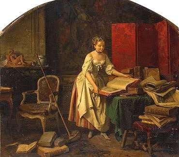 Camille Corot, Κοπέλα που