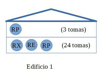 Exemplo 1: Proxecto de un único edificio illado con plantas alcanzables en 90m