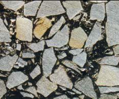 Mastix Asphalt (Немачка) Stone Matrix Asphalt(УСА) Дисконтинуална мешавина са израженим каменим скелетом и битуменским малтером богатим везивом Камени скелет омогућава непосредни контакт зрна G P m