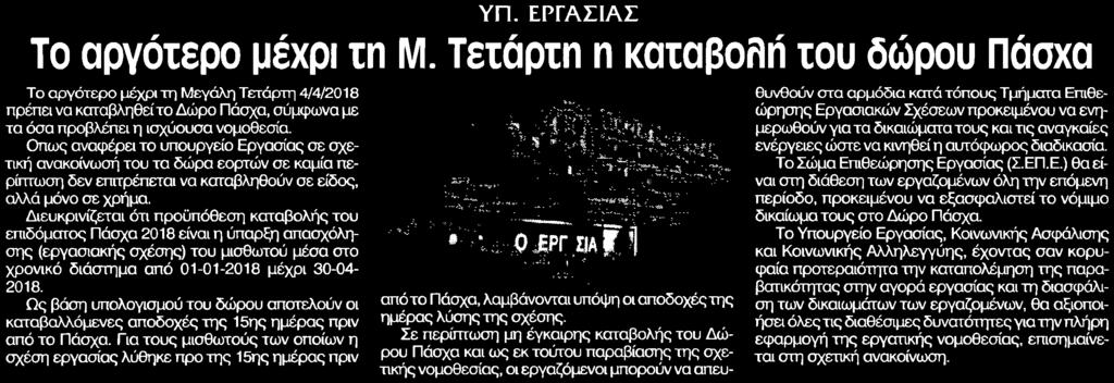 ΔΩΡΟΥ ΠΑΣΧΑ