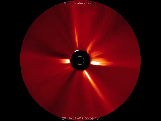 התפרצות מסה בקורונה - CME http://stereo.gsfc.
