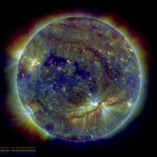 Coronal Flare SDO, NASA