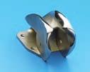 205x155x77 340x160x77 PRAMČANA VODiliCA ZA lanac/konop - materijal inox AISI 316, za lanac do Φ8mm, za konop Φ14mm DUŽiNA (mm)