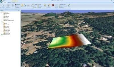 Slika 10. GPS aparat i stranica GIS programa.