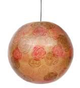 dia #38061/2/3 roses ball lamp available in 40/30/20cm