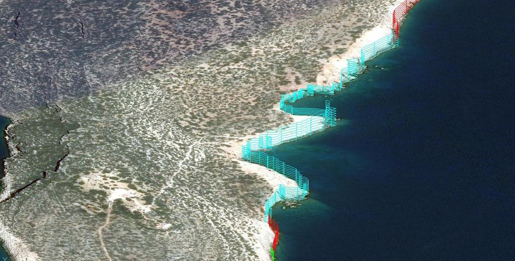Εικόνα 14 Πηγή: Ιδία επεξεργασία στο πρόγραμμα Google Earth και Αutocad.