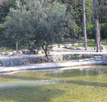 Σημαντικό όμως είναι και το περίφημο Πεισιστράτειο υδραγωγείο, το οποίο κατασκευάσθηκε από τον Τύραννο της πόλης Πεισίστρατο, περί 530 π.χ.