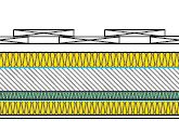 1200 mm U-arv ~ 0,25 ISOVER Vacupad 007 + 45 mm paigalduskiht ISOVER Vacupad 007 + 70 mm paigalduskiht ISOVER Vacupad 007 + 45