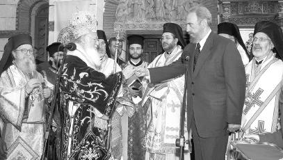 Nicholas Cathedral given to the Greek Orthodox Church by President