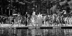 ABOVE: The Annual Open House at the Metropolis Camp & Retreat Center brings together hundreds of faithful from throughout New England.