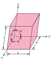 rstal stems rstallographers have shown that onl seven different tpes of unit cells are necessar to create all point lattice ubic a b c ; α β 9