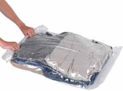 60 x 35cm 6 75% ΟΙΚΟΝΟΜΙΑ ΧΩΡΟΥ Σάκος κουστουμιών vacuum Τοποθετήστε τα ρούχα με τις κρεμάστρες μέσα στο σάκο κουστουμιών