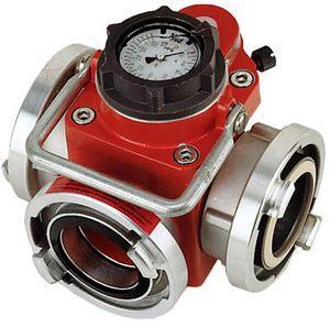 Uređaj za ograničenje tlaka Služi za ograničenje tlaka u tlačnim vatrogasnim cijevima, te održavanje stalnog potrebnog tlaka za ispravno djelovanje drugih armatura i uređaja.