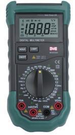 Ugrađeni osigurač može da se resetuje Ispitivač diode Šifra proizvoda: MS8264 400mV/4V/40V/400V±0.5%, 1000V±0.8% AC napon: 4V/40V/400V±0.8%, 700V ±1.2% 400μA/4000μA/40mA/400mA ±1.2%, 10A±2.