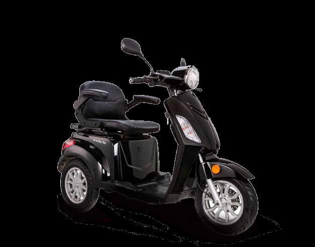 e-scooters Βάλε το ρεύμα σε κίνηση EDISON 50 Hλεκτροκινητήρας BOSCH Μπαταρία λιθίου Αποσπώμενη μπαταρία με θήκη μεταφοράς Πινάκας οργάνων LCD με ρύθμιση