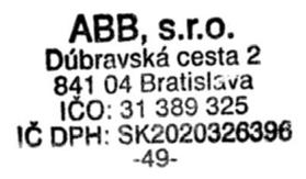 Všetky elektromery sú na bokoch označené nálepkou kde je označenie SE88.