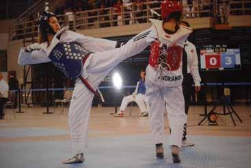 Ηρώδης Μητσόπουλος, συνέδραμε στις προσπάθειες για διάκριση της Πρωταθλήτριας Ελλάδας στο Tae Kwon Do