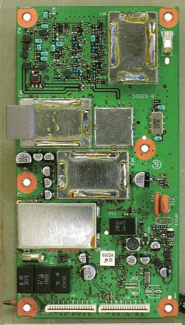 MAIN-A UNIT RF circuits TOP VIEW Down converter circuits st VCO circuits nd VCO circuits DDS REF V regulator (Q9: XP) DDS circuits Buffer (Q: SC) Noise blanker amplifier (Q: