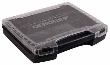 MOBILITY 1101 L GEDORE I-BOXX 72 Θήκη μικρών εξαρτημάτων με διαφανές κάλυμμα για να έχετε μια άμεση αντίληψη Ιδανική για τη